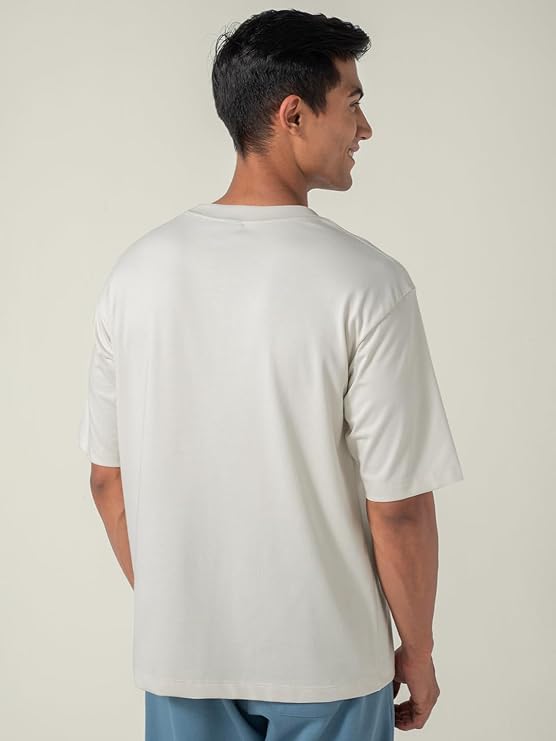 COTTON OVERSIZED GRAPHIC PRINTED T-SHIRT-220 GSM