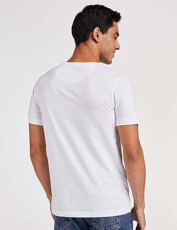 WHITE COTTON REGULAR FIT