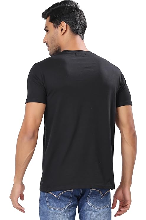 COTTON PRINTED REGULAR FIT TSHIRT -180 GSM