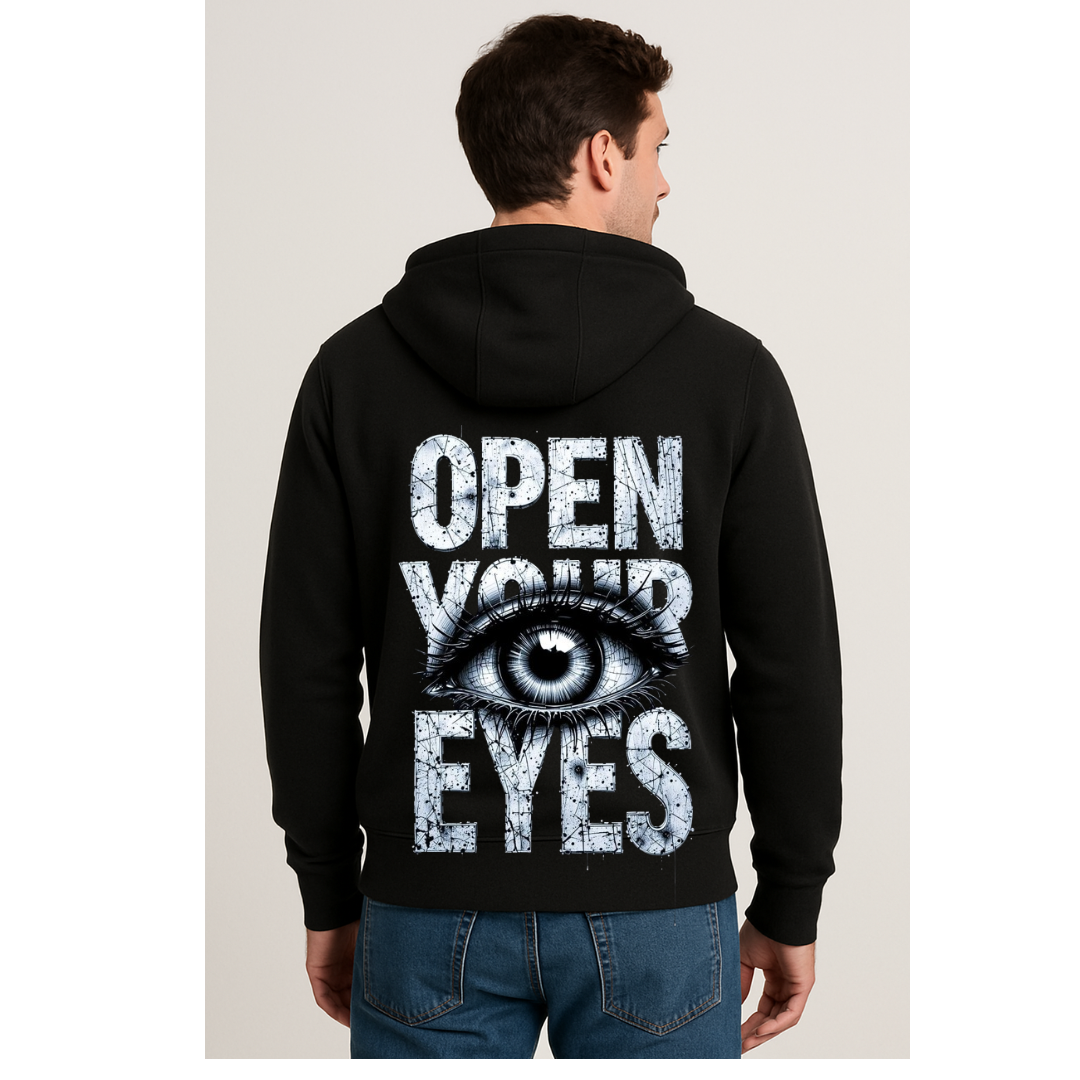 Cotton Printed Zipper Hoodies -350 GSM