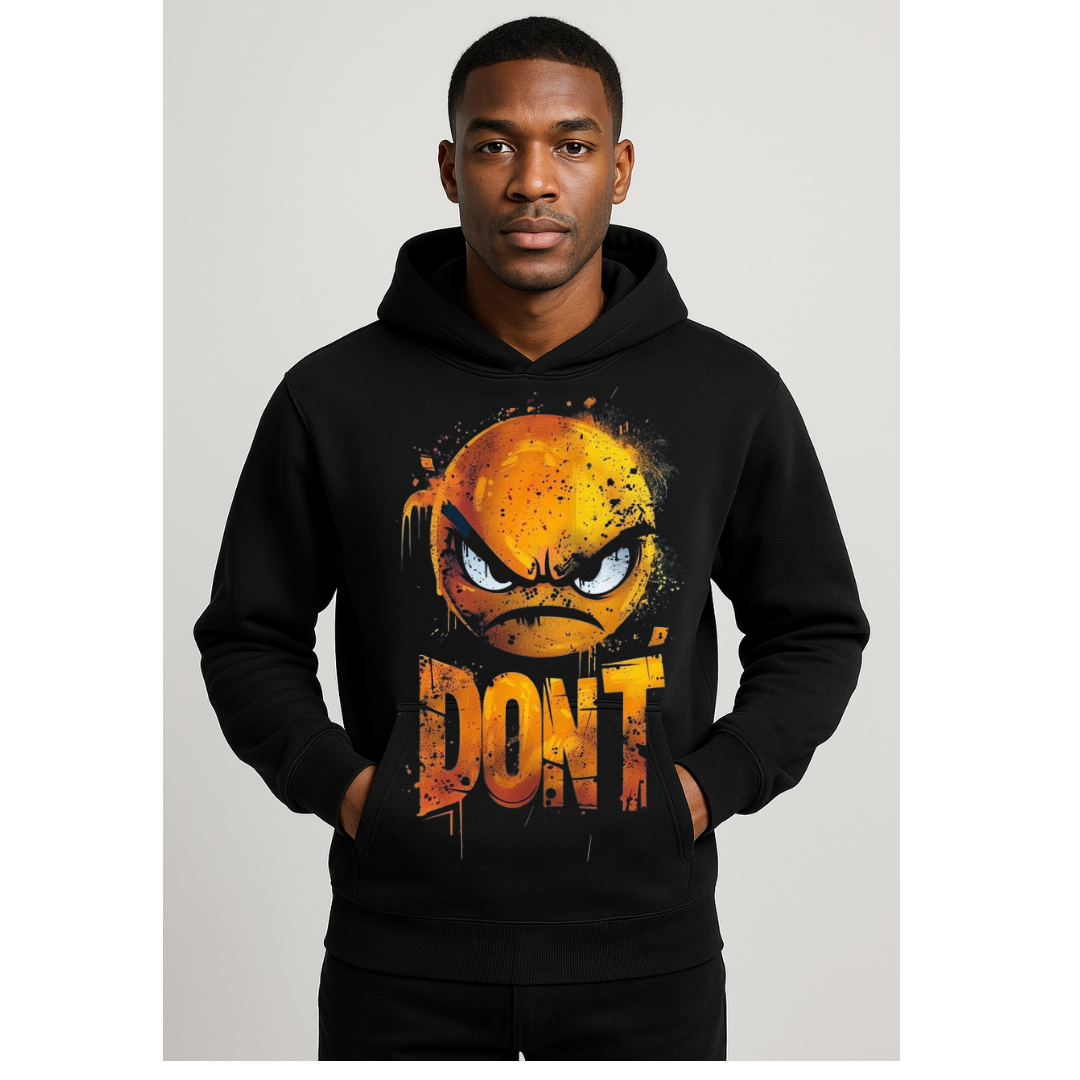 Cotton Printed Kangaroo  Hoodies-350 GSM