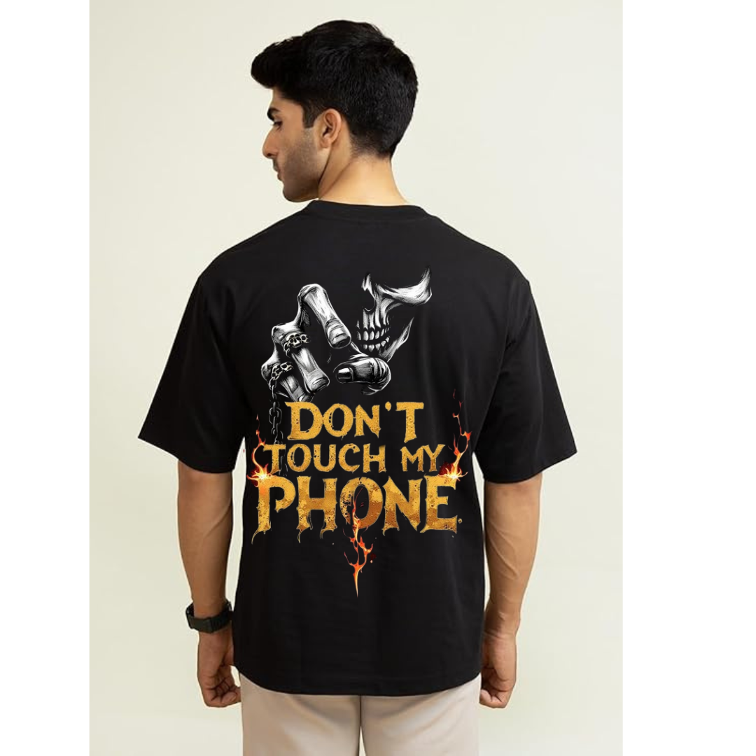 COTTON OVERSIZED PRINTED T-SHIRT-220 GSM