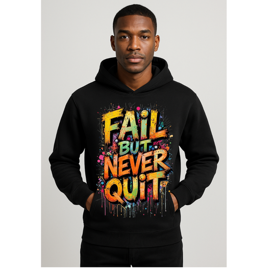 Cotton Printed Kangaroo Pocket Hoodies -350 GSM