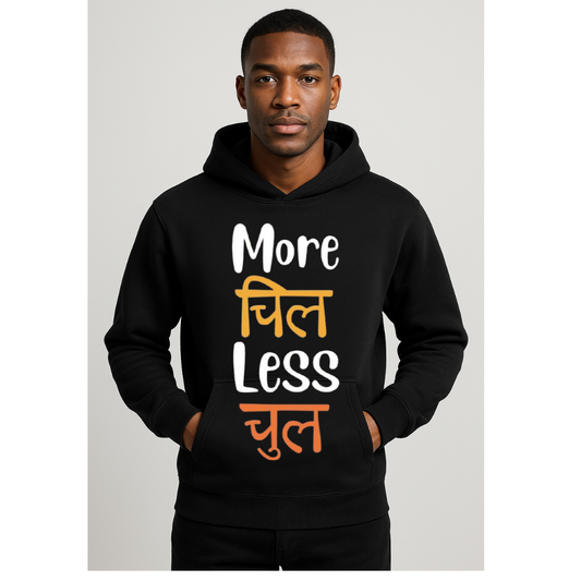 COTTON PRINTED KANGAROO POCKET HOODIES -350 GSM