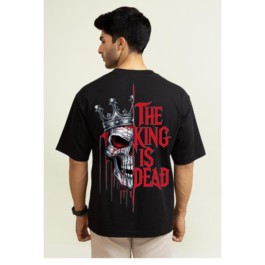 COTTON OVERSIZED PRINTED TSHIRT-240 GSM